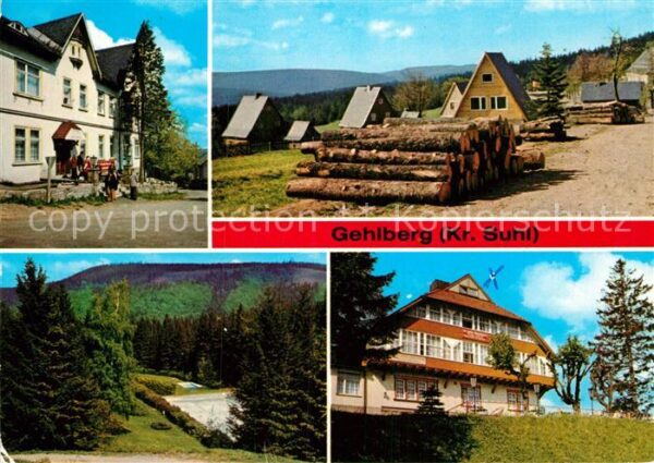 Gehlberg Erholungsheim Frieden Schmücke Waldbad