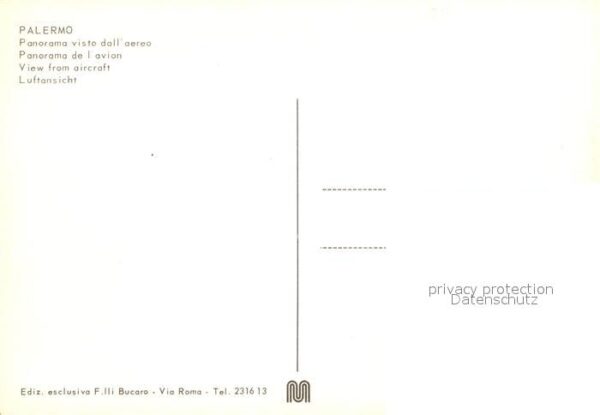 Palermo Sicilia Fliegeraufnahme – Bild 2