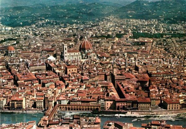Firenze Florenz Fliegeraufnahme