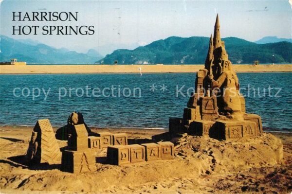 Harrison Hot Springs Sand Castle