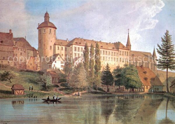 Siegen Westfalen Unteres Schloss Martinikirche Mühlenwei