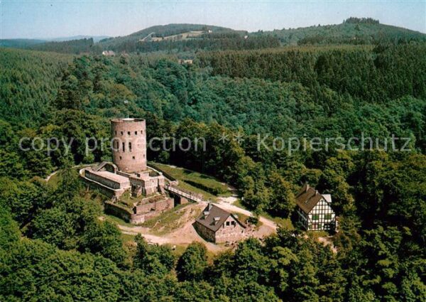 Hilchenbach Ginsburg Fliegeraufnahme