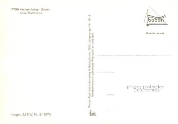 Heiligenberg Baden Fliegeraufnahme – Bild 2