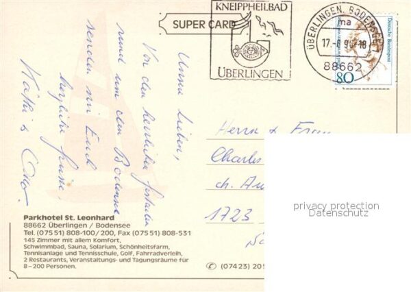 Ueberlingen Bodensee Parkhotel St. Leonhard – Bild 2