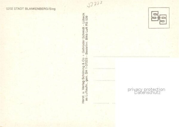 Blankenberg Sieg Fliegeraufnahme – Bild 2