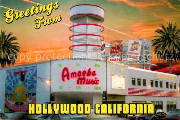 Hollywood California Amoeba Music