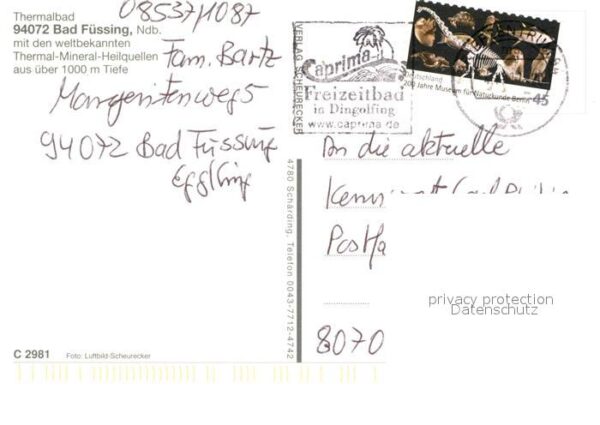 Bad Fuessing Thermalbad Fliegeraufnahme – Bild 2