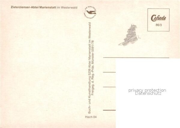 Marienstatt Westerwald Zisterzienser-Abtei Fliegeraufnahme – Bild 2