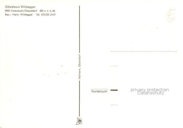 Tiefenbach Oberstdorf Gästehaus Wildegger – Bild 2