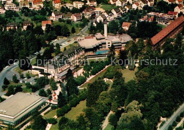 Bad Orb Fliegeraufnahme Kurzentrum