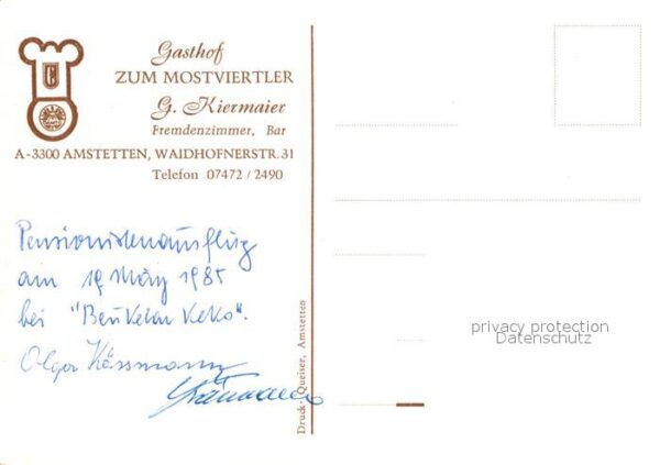 Amstetten Niederoesterreich Gasthof Zum Mostviertler – Bild 2