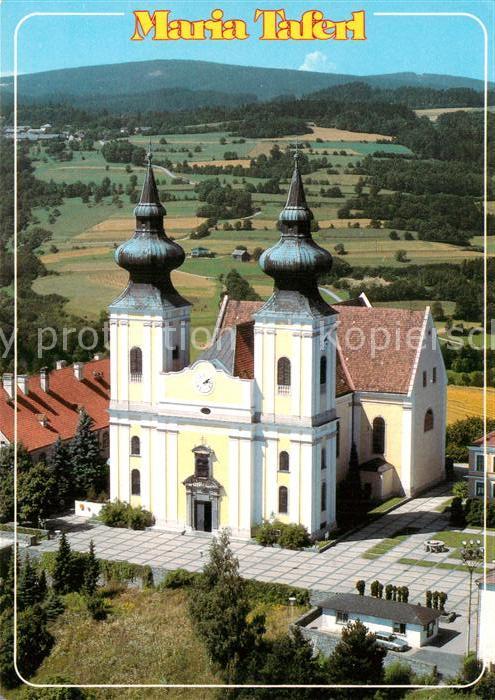 Maria Taferl Barocke Basilika Fliegeraufnahme