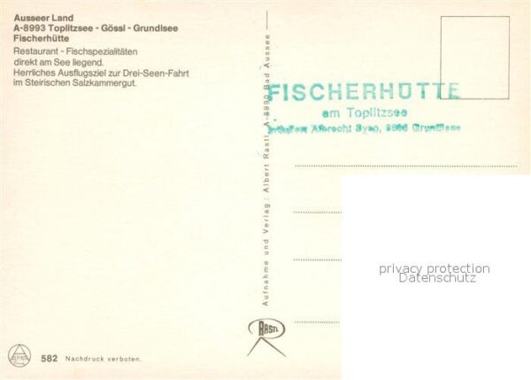Goessl Grundlsee Fischerhütte – Bild 2