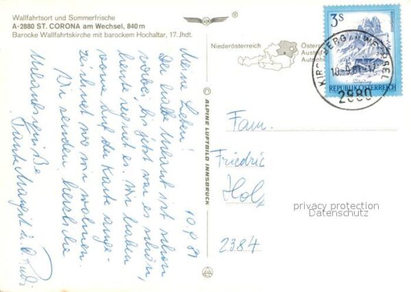 St Corona Wechsel Fliegeraufnahme Barocke Wallfahrtskirch – Bild 2