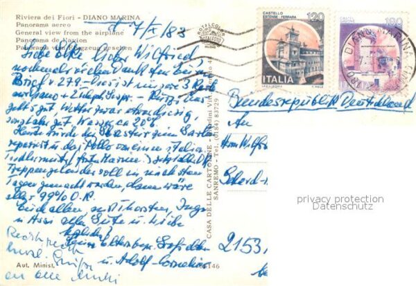 Diano Marina Fliegeraufnahme – Bild 2
