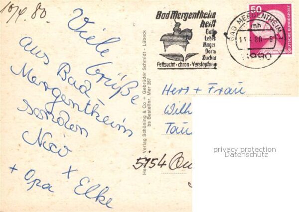 Bad Mergentheim Sanatorium Dr. Vötisch – Bild 2