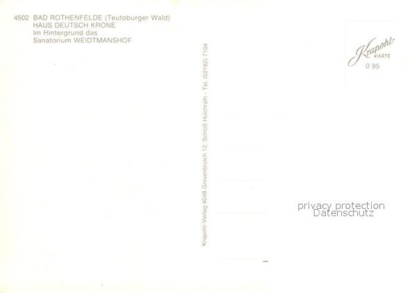 Bad Rothenfelde Haus Deutsch Krone – Bild 2