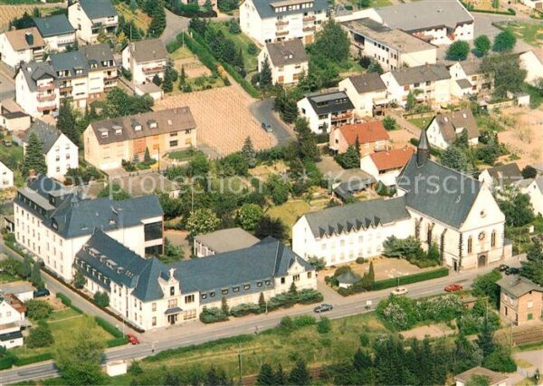 Leutesdorf Rhein Fliegeraufnahme Wallfahrtskirche zum He