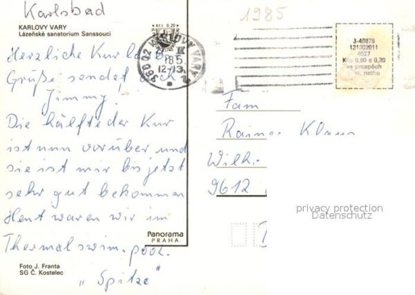 Karlovy Vary Lazenske sanatorium Sanssouci – Bild 2