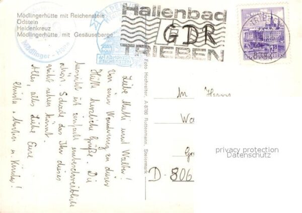 Moedlingerhuette Reichenstein Ödstein Heldenkreuz – Bild 2