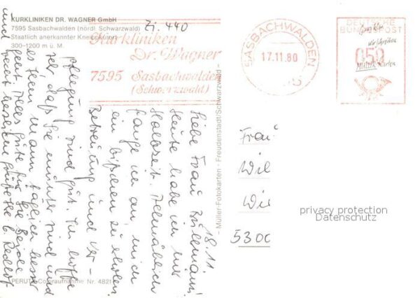 Sasbachwalden Kurkliniken Dr. Wagner GmbH – Bild 2