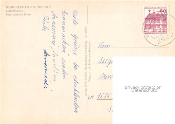 Norderney Nordseebad Fliegeraufnahme – Bild 2