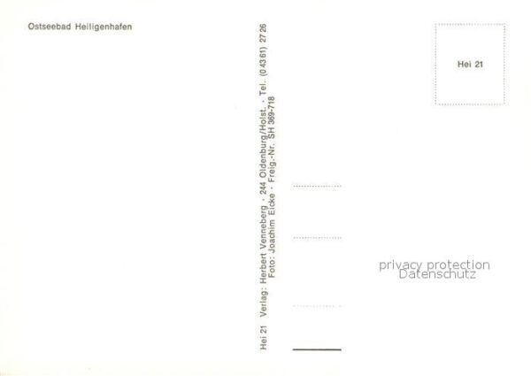 Heiligenhafen Ostseebad Fliegeraufnahme – Bild 2