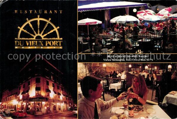 Vieux Montreal Restaurant du Vieux Port