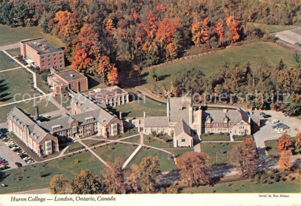 London Ontario Huron College aerial view