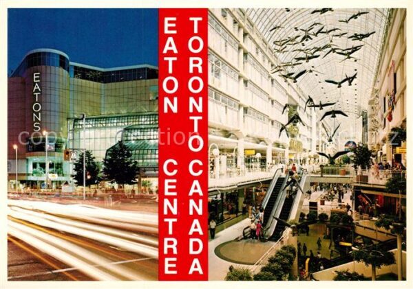 Toronto Canada Eaton Centre Shopping Centre Downtown