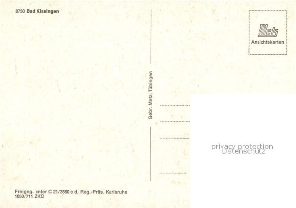 Bad Kissingen Regentenbau mit Rosengarten und Saale F – Bild 2