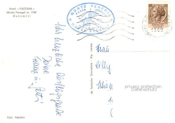 Monte Penegal Hotel Facchin Aussichtsturm Fernsicht D – Bild 2