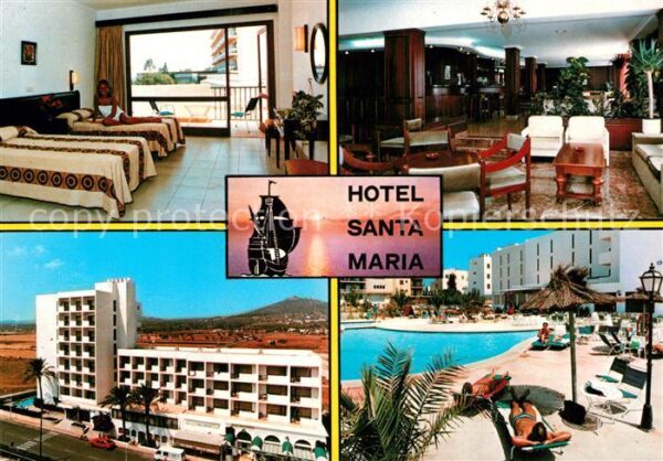 Cala Millor Mallorca Hotel Santa Maria Lobby Swimming Pool