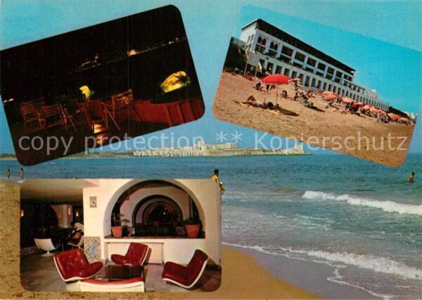 Tanger Tangier Tangiers Hotel El Minzah Strand