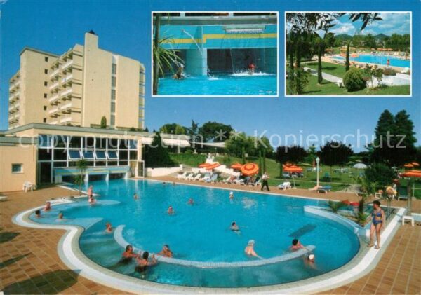 Montegrotto Terme Hotel Terme des Bains Swimming Pool
