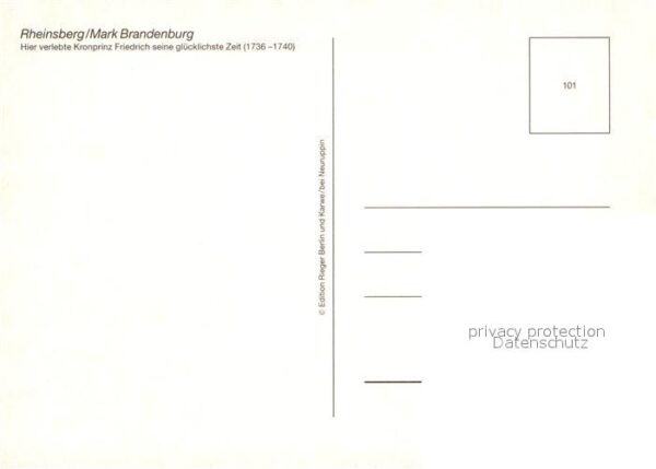 Rheinsberg Fliegeraufnahme – Bild 2