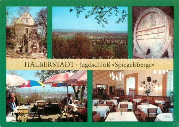 Halberstadt Jagdschloss Spiegelsberge Fass Freiterr
