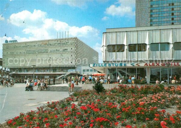 Berlin Alexanderplatz Hauptstadt der DDR