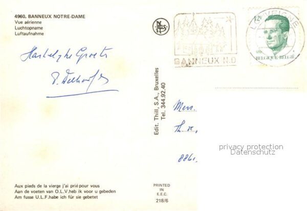 Banneux Notre Dame Vue aerienne – Bild 2