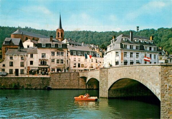 Bouillon Wallonne Semois Brücke