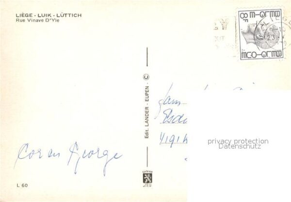 Liege Luettich Rue Vinave d_Yle – Bild 2