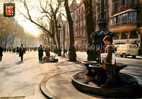 Barcelona Cataluna Tipica Fuente de Canaletes