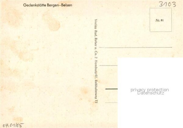 Belsen Bergen Gedenkstätte – Bild 2