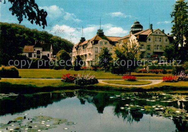 Bad Salzschlirf Badehof Seerosenteich