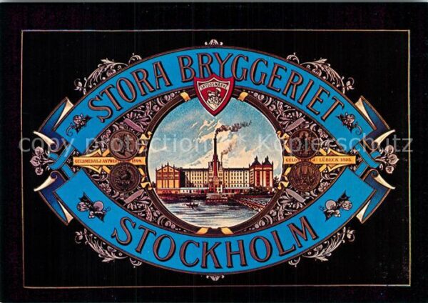 Stockholm The Grand Brewery 1891 - 1910 Brauerei