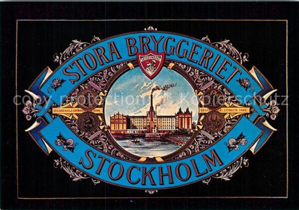 Stockholm The Grand Brewery 1891 - 1910 Brauerei