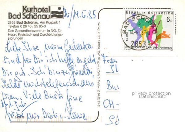 Bad Schoenau Kurhotel Gesundheitszentrum Hallenbad R – Bild 2
