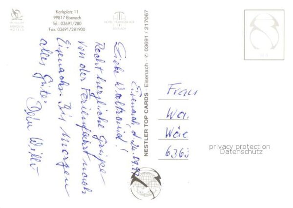 Eisenach Thueringen Hotel Thüringer Hof – Bild 2