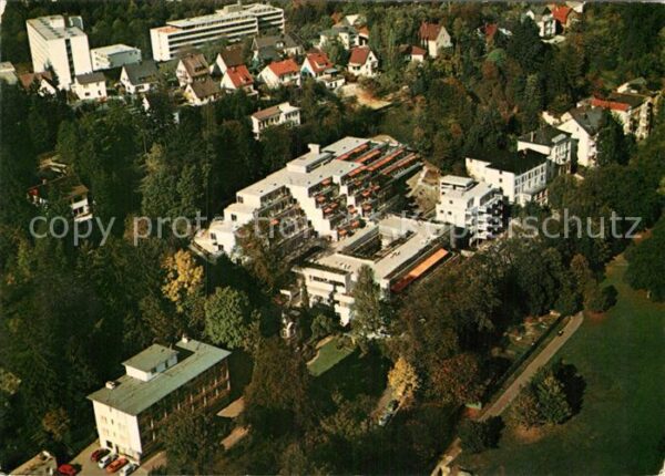 Bad Schwalbach Kurklinik am Park Fliegeraufnahme