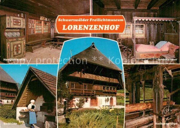 Gutach Schwarzwald Schwarzwälder Freilichtmuseum Lorenzenh